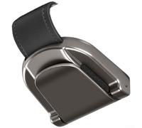 Zinklegierung Brillenhalter Auto Sonnenblende Clips(Black)