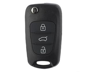 ZiStarlilife Ersatz-Schlüsselgehäuse mit 3 Tasten, entworfen für mehrere Hyundai für Kia Automodelle, 954301J000, 954301J050, 954301K000