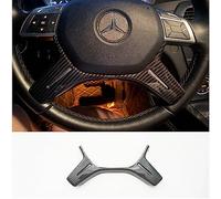 ZiWen Innenverkleidungen Lenkradbezug Zubehör für Mercedes-Benz ML W166 GL X166 2013 2014 2015 (Carbonfaser-Druck, Stil E)