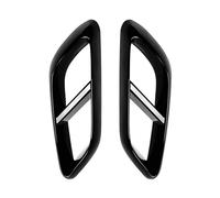 ZJARZWYG Auspuffblenden Abdeckungen Für Mercedes Für Benz E Klasse W214 2024 E260 300 AMG Auto Endschalldämpfer Endrohrabdeckungsblende Auto Auspuffrohr(Schwarz glänzend)