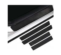 ZJCOZBH 4 Stück Auto Einstiegsleisten Schutz, für Mazda CX-30 CX30 2019-2022 2023 2024 Anti-Scratch Carbonfaser Schwellenschutz Aufkleber Auto Schwellerblenden