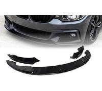 zjxcnb Auto Frontspoiler Lippe Für BMW 4er 2014-2019 28i 430i 425d 430d 435i 440i 435d 440d, Frontlippe Spoiler Frontstoßstange Lip Splitter Diffusor Antikollisionsschutz Zubehör