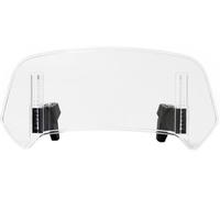 ZLYFCL Motorrad Windabweiser Windschild für Piaggio Beverly 400 2008-2017 2018 2019 2020 2021 2022 2023 2024 2025, Clip-On Motorrad Windschutz Spoiler Einstellbare Windabweiser Zubehör