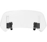 ZLYFCL Motorrad Windabweiser Windschild für Piaggio Beverly 400 2008-2017 2018 2019 2020 2021 2022 2023 2024 2025, Clip-On Motorrad Windschutz Spoiler Einstellbare Windabweiser Zubehör