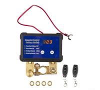 ZMdooreasy Batterie-Trennschalter mit Fernbedienung, 240 A, mit Spannungsanzeige, 12 V/24 V, Abschaltschalter für Auto, LKW, Wohnmobil, ATV, Marine