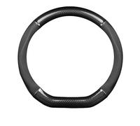 ZNQRY Auto Lenkradbezug für Mercedes Benz C Klasse C180 C200 C220d C300 C300d C400 C43/C63/C63S rutschfest Lenkradschutz Lenkradhülle Lenkrad Wrap Protector Lenkradbezüge,Black-D Type