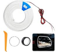 ZOBMIO 4M Kofferraum Lichtstreifen, kofferraumbeleuchtung Led, Flexible Led Streifen Auto, Automatischer Sensor Tail Box LED Strip Lights für Auto Kofferraum Dekoration