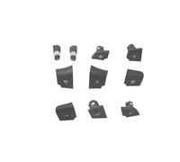 Zohisin Lenkrad-Steuerschalter-Ersatz für W164 W245 W251 ML GL B R-Klasse Premium-ABS-PC-Material Alterung Entschleimung Sun Fit OEM-Design Heller visueller Effekt Angenehmes Touch-Feeling