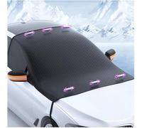 ZORTAXKFV Auto Frontscheibenabdeckung für Skoda Enyaq iV 80/Enyaq iV 60/Enyaq Sport iV 80/Praktik Frontscheibe Abdeckplane Gegen Schnee, Frost, EIS