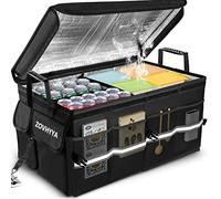 ZOVHYYA Kofferraum Organizer 68L Auto Organizer Wasserdichte Praktische Auto Kofferraumtasche mit Dicken Decke und Boden Tragbare faltbare Auto Kofferraum Box Kann warm und Kühl Halten