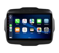 ZQWZY Autoradio Kabelloses Auto für Jeep Renegade 2014-2018 Android 14 Radio mit Navi 9 Zoll Touchscreen Bluetooth HiFi GPS Navigation WiFi FM RDS Radio Stereo,Rückfahrkamera