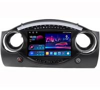 ZQWZY Autoradio Kabelloses Auto für Mini Cooper S R50 R52 R53 2004-2007 Android 14 Radio mit Navi 9 Zoll Touchscreen Bluetooth HiFi GPS Navigation WiFi FM RDS Radio Stereo,Rückfahrkamera