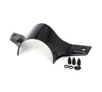 ZSGHJA Modern Windschild Für Vespa, GTS 300, Super 2023 2024 - Motorradzubehör Windschutzscheibe Visier Deflektor (Bright Black)