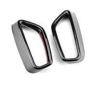 ZSHYTWE Auspuffblenden Für 5 Serie G30 G31 2018-2021 Edelstahl Schwarz Auto Auspuffrohr Abdeckung Aufkleber Außen Auto Zubehör