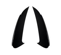 ZSHYTWE Kofferraumspoiler Für Mercedes für Benz C Klasse W206 C200 C220 C300 2021-2023 Hinten Stoßstange Canards Lip Splitter Flossen Spoiler Air Outlet Abdeckung Heckspoiler Lippe