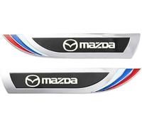 ZTLQ Auto Embleme für Mazda MX-5 NB, Auto Metall Emblem Aufkleber für Auto Kotflügel Karosserie Stoßstangen Seitenschweller Kofferraum Heckklappe Außen Zubehör,F