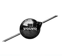 ZTLQ Autoembleme für Volvo S90 2021-2025,Autoaufkleber Logo-Schild Dekoration Fahrzeugspezifischer Emblem-Ersatz Selbstklebend Einfache Installation,Außenzubehör,B