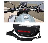 ZTQLIJQF Motorrad-Navigationspaket Für Honda GB350S GB350 Motorrad Zubehör Wasserdicht Und Staubdicht Lenker Lagerung Tasche Navigation Tasche(Color:Black Logo3)