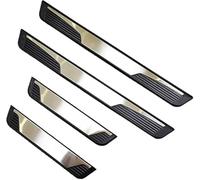 ZTYUANHANG 4 Stück Auto Edelstahl Türschweller Schutz Autos Edelstahl Einstiegsleisten für VW T-Cross 2019-2024, Door Sill Scratch Protection Cover Trim Door Sill