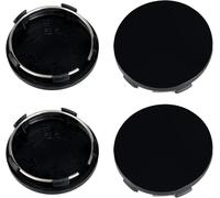 ZTYUANHANG 4 Stück Nabendeckel für Skoda ENYAQ iV 2021-2025, ABS Felgendeckel für Radnaben, Schwarz Felgenkappen Ersetzen Kompatibel, Auto Zubehör Radnaben, 60mm