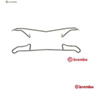 ZUBEHÖRSATZ BREMSSATTEL A 02 245 FÜR TVR FIAT FIORINO/Box/Body/MPV/Pick/up 4.3L