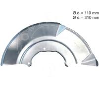 AIC Abdeckblech Ankerblech Spritzblech für VW TRANSPORTER T4 vorne rechts