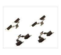 Quick Brake 109-1211 Zubehörsatz Scheibenbremsbelag für Audi Opel Peugeot 80->