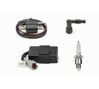 Zündanlage Set passend für Yamaha PW 50 CDI Zündspule Kerzenstecker NGK BP4HS 2T Zündung komplett Plug & Play Kinder Motocross