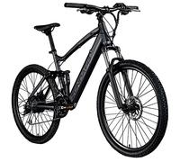 E-Bike ZÜNDAPP "XFS" Gr. 48, schwarz, E-Bikes, 48cm, 27,5 Zoll (69,85cm), Pedelec, Elektrofahrrad für Damen u. Herren, MTB, Topseller (46549715-48) schwarz