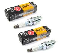 Zündkerze 2 Stück NGK VL BKUR6ET-10 für Audi A4 A6 Mercedes Seat Skoda VW Golf
