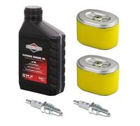 Zündkerze + Filter + Öl kompatibel mit Honda GX140 GX160 GX200 168F 168FA 5,5-6,5PS Motor