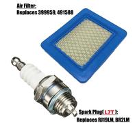 Zündkerze +Luftfilter ersetzt Set Für Sabo SA 31749 LG491588JD SA26547 RJ19LM ~