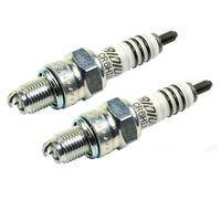 Zündkerze Set 2 Stück NGK Iridium CR6HIX für Daelim Honda Keeway Kymco Peugeot