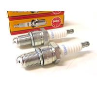 Zündkerzen Set BPR6ES 2 Stück - passend für Moto Guzzi Bellagio/Norge/V11, Kawasaki Z 1300/ZG 1200, Yamaha XV 535 Virago