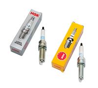 Zündkerzen Set NGK 1x LMAR7A-9 entstört 1x LKAR9BI9 Iridium entstört 4908 6205
