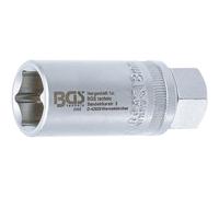 BGS Zündkerzen-Einsatz 18 mm mit Haltefeder - 2402