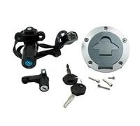 Zündschalter Schlüsselschalter Motorrad Zündschloss Kit Für Yamaha Für YZF R3 R6 Für RH07 Für RH12 Montage Kraftstoff Tankdeckel Tank Abdeckung Mit 2 Schlüssel