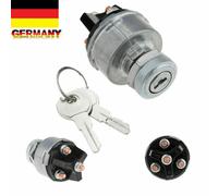 Zündschloss 2 Schlüssel Startschalter Auto LKW Boot Traktor Oldtimer 12V/24V