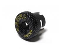 Zündschloss Blende Verkleidung Carbon für Yamaha Aerox Jog MBK Nitro Mach Ovetto