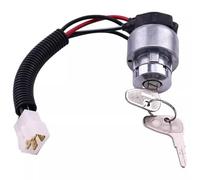 Zuendschloss Für Kubota Für Traktor L2501 L2600 L2800 L3400 MX4700 MX5000 MX5100 TC020-31822 32430-31820 5-Draht Zündschlüsselschalter Motorrad Zündschlüssel