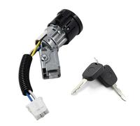 Zündschloss für Peugeot 107 Citroen C1 Toyota Aygo, mit 2* Schlüssel, Schlosssatz Zündlaufschloss Zündschalter, N0501412, N0502200