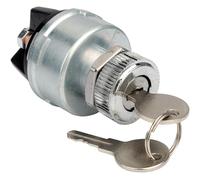 Zündschloss incl Starter Funktion Motorradzündung für Harley Custombike Motorrad 2 Schlüssel Auto LKW Boot Traktor 12V