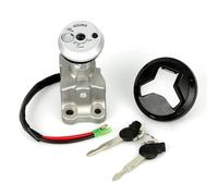 Zündschloss Mit Schlüssel Kompatibel Mit Yamaha Für NMAX 155 2015-2019 Motorrad-Zündschalter Kraftstoff Benzin Tank Tankdeckel Schlossabdeckung Mit Schlüssel 1 Set
