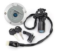 Zündschloss Mit Schlüssel Kompatibel Mit Yamaha Für YZF Für R25 Für R3 2015 2016 2017 2018 Zündschalter Tankdeckel Sitzschloss Mit Schlüsselsatz
