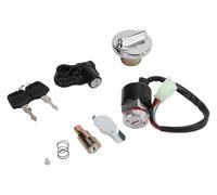 Zündschloss Motorrad Für Dax Für Skyteam Für 50ccm 125ccm Für Reparatur Motorradreparatur Verschleißfestes ABS Praktischer Zündschalter Tankdeckel Zylinder