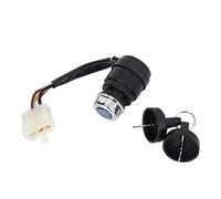 Zündschloss Rasentraktor, Zündschloss 5 Polig, Zylinder, 5 Draht Zündschlüsselschalter Startsperre Universal Für Die Meisten Dune Go Kart ATV