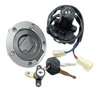 Zündschloss Schalter Kompatibel Mit Yamaha Für XVS1300A Für Midnight Star 2007-2011 2014 2016 Zündschlossschloss Und Tankdeckel-Set Mit Schlüssel