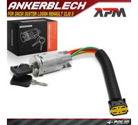 Zündschloss Schlüssel für Dacia Duster Logan Sandero Renault Clio II 1.0-3.0L