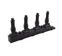 Zündspule geschraubt inkl. Zündkerzenstecker 6-polig HELLA für u.a. OPEL ASTRA