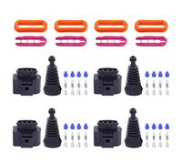 Zündspulenstecker Reparatursatz Zündspule Kabelbaum Stecker für Passat B6 3C B7 B5.5 Transporter T5 Golf 4 5 6 Polo 9N Scirocco Shar-an 7N Ti-guan 5N Toua-reg 7L Tour-an 1T Phaeton Lupo Eos Fox Je-tta